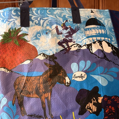 I Left My Heart in Trader Joe’s Reusable Shopping Bag San Francisco - Picture 8 of 12