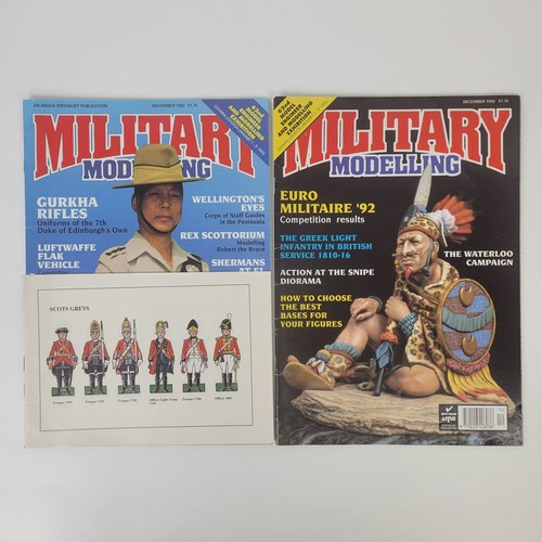 Vintage 1992 ~ Militär Modellbau ~ Karte Hobby Magazin UK ~ komplett Band 22 Nummern 1-12 - Bild 19 von 22