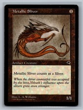 Magic The Gathering Tempest Metallic Sliver MTG TCG CCG