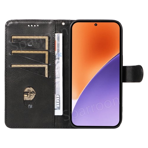 Leder Hülle Für Xiaomi 15 Ultra 14T Pro Redmi Note 14 13 12 11 Handyschutz Case - Picture 27 of 90