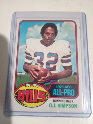 #ad 1976 Topps O.J. Simpson #300 $17.00