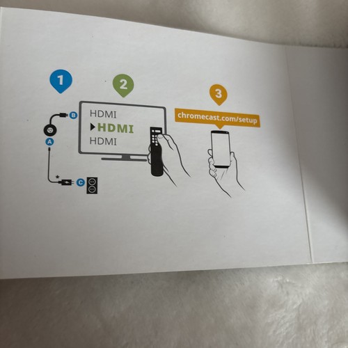 Google GA3A00093-A14-Z01 Chromecast Streaming Media Player (2nd Gen) - Black - Picture 2 of 6