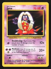 Pokemon Jynx 31/102 WotC Base Set Unlimited Uncommon