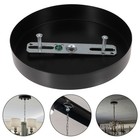  1 Set Ceiling Cover Plate Pendant Light Kit Light Fixture Mounting Plate Light