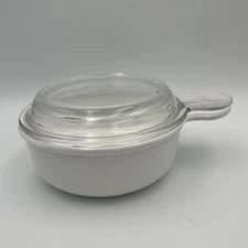 Vintage Corning Ware P-150-B Grab-It Bowl 15oz with Pyrex P-150-C Glass Lid