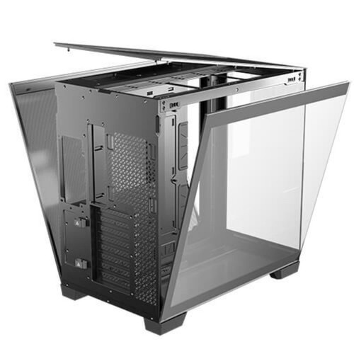 Antec C8 Wood Gaming Case Glass Side Front E-ATX Dual Chamber - Black - Wood - Picture 9 of 12