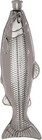 Kikkerland Fish Flask Stainless Steel 4 Oz/100ml Capacity-Fisherman/Drinking
