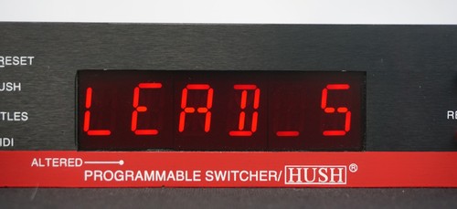Rocktron Patch Mate 90's Programmable Switcher / HUSH 1U Rack Mount Switch Unit - Picture 13 of 18