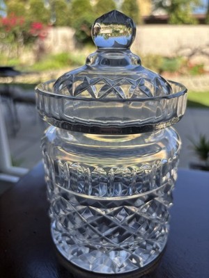 Biscuit Barrel Lidded Candy Dish Fine Brilliant  Versailles design European Made