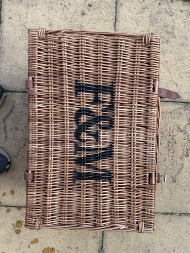 Fortnum & Mason Wicker Basket Hamper Medium 24x51x33 Cm - Picture 2 of 10