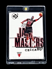 Michael Jordan Card SILVER / RED SP HOLO FOIL RARE 90’s INSERT BULLS JERSEY #23