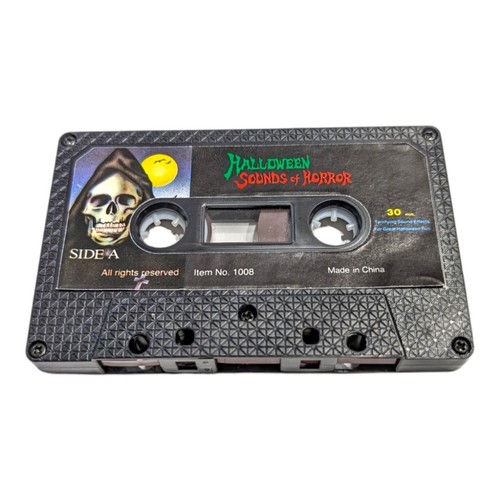 Vtg 1998 Halloween Sounds Of Horror Cassette Tape - Tape Only in Unbranded Case - Picture 3 of 8