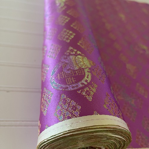 SILK Lavender FABRIC 3 Yards x 22 Inches Wide or 108 Inches x 22 Wide - Picture 5 of 11