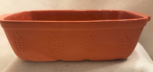 Vintage Terra Cotta Cake Baker Glazed Oven Microwave Safe Dishwasher Safe - Picture 3 of 7