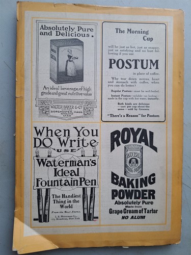 Scribners Magazine - March 1915 Colonel Goethals Panama Canal, Baseball - Picture 3 of 6