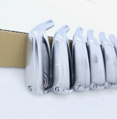 PRGR EGG PF FORGED Iron Head Only 5-SW(9heads) Right-Handed Silver Used from JPN - Picture 9 of 20