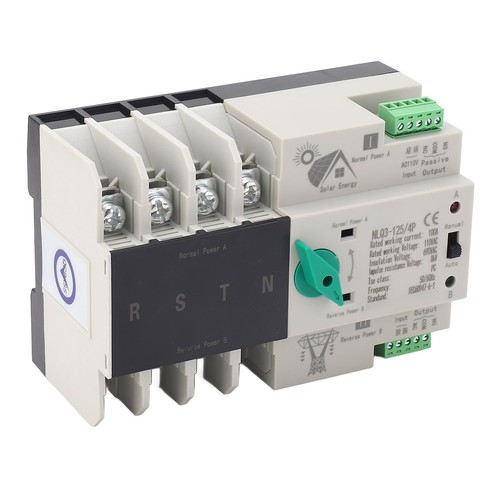 Commutateur De Transfert Automatique à Double Alimentation 4 Pôles Commutation M - Imagen 3 de 12