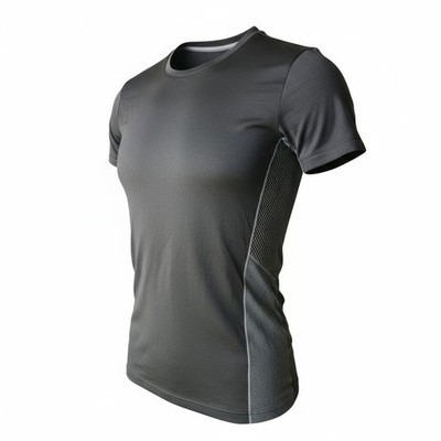 LS Herren T - Shirt - schwarz - Seamless Activewear - Athleisure/Gym/Workout/Run