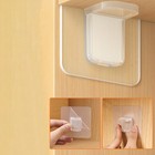  24 stücke Schrankpartitionsstütze Haftklebrige Glatter Fixator Bücherregal