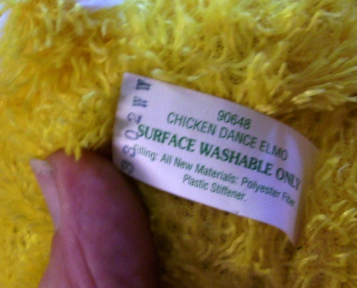 Chicken Dance Elmo Fisher-Price Mattel 2001 Sesame Street Singing Plush-WORKS - Picture 6 of 6