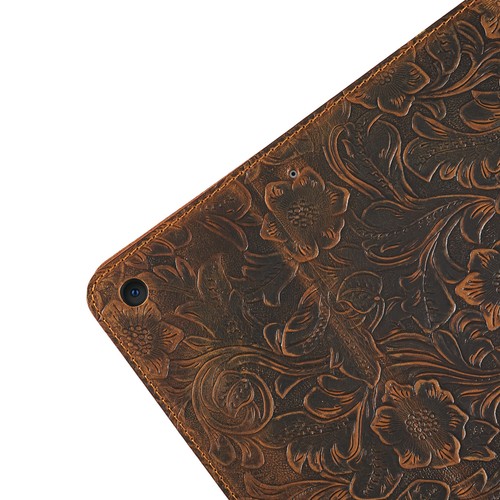 iPad 9.7" Leather Case - Cover - 5th Generation - With/Without Pencil Holder - Picture 10 of 10