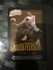 1997-98 Fleer - Million Dollar Moments Contest Allen Iverson #13