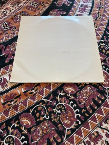 The Beatles White Album UK 2LP Reissue Vinyl Apple Records