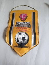 Fussball Dynamo Dresden Fußballmeister der DDR, Wimpel, Fahne, aus der DDR Zeit
