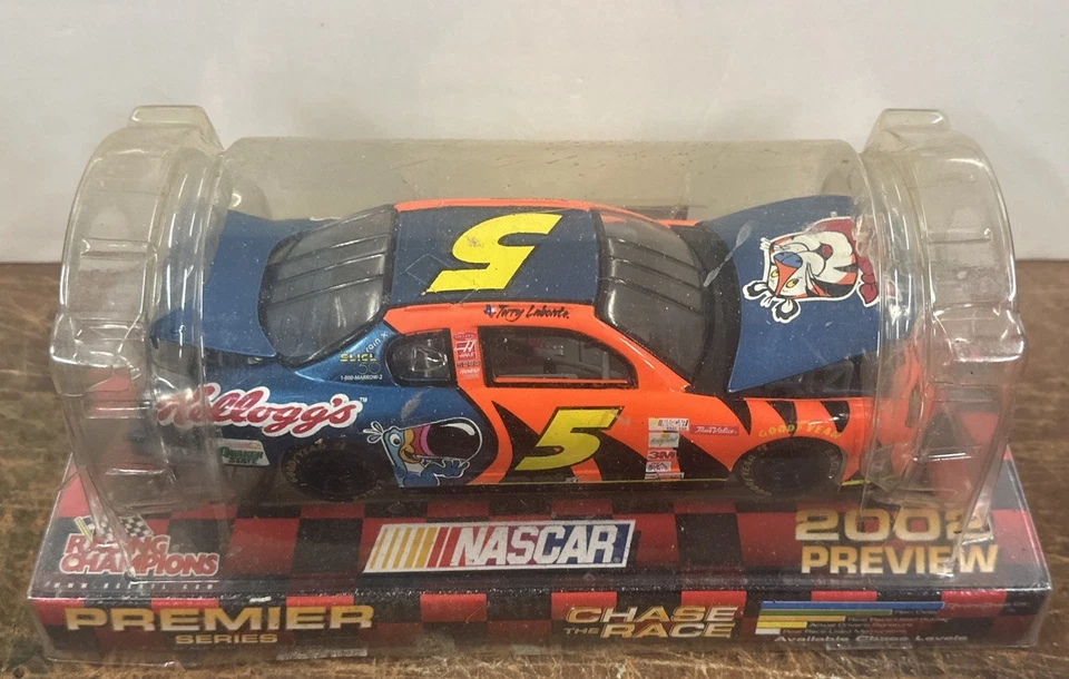 TERRY LEBONTE #5 MONTE CARLO CHROME CHASE CAR Racing Champions 1:24 NIB Read - Image 2 of 4