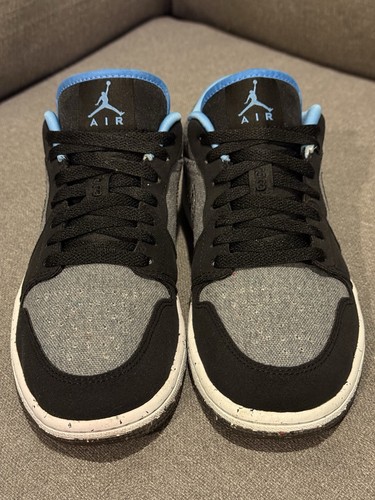 Nike Air Jordan 1 Low SE Crater Gris Azul Universitario Para Hombre Talla 8 - Imagen 5 de 14