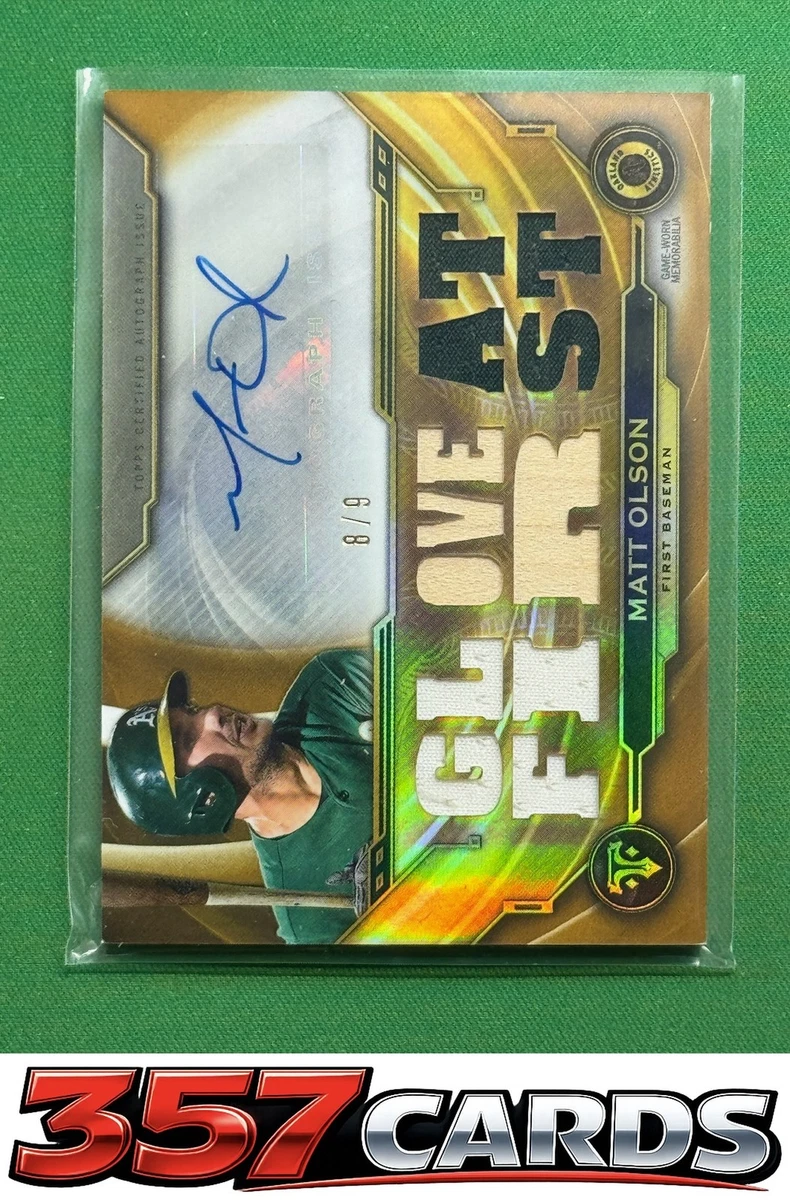 Matt Olson Baseball Serial Numbered Sports Trading Cards
