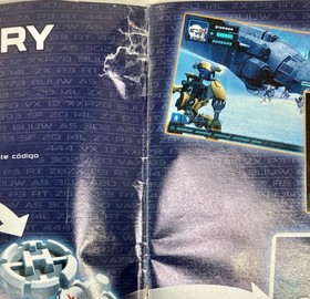 LEGO Hero Factory 6203 Black Phantom 100% Complete with Instructions