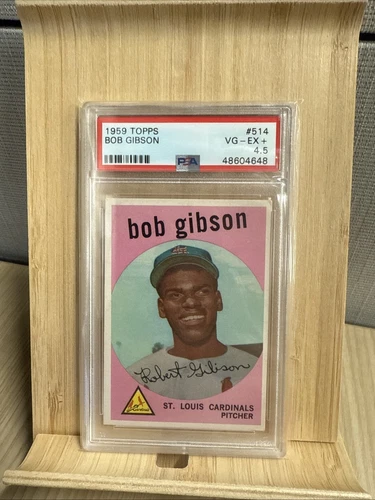 1959 Topps - High # Bob Gibson #514 (RC)