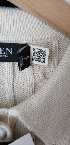 Lauren Ralph Lauren Cable-Knit Polo Jumper - Picture 4 of 5