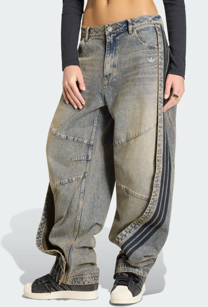 adidas Originals Adilenium 5.0 Banana Overlay Denim Pants Women