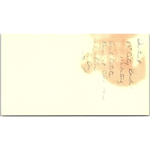 R.D. Ballew Ins Agency Anita J Jones Houston Vintage Visitenkarte SD9-B6 - Bild 2 von 2