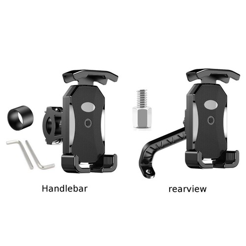 Support téléphone portable couleur noire rotation 360 degrés angle de vision - Photo 8 sur 14