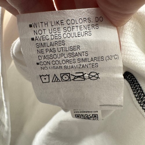 Under armour Laufshirt Damen Medium weiß Train ColdGear 1/2 Zip NEU - Bild 9 von 13