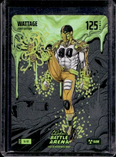 2026 Bo Jackson Battle Arena Griffey Wattage Slime Battlefoil SP #SL-92