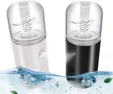 2Pack Kingsmile Facial Mister, Portable Face Mister, Cool Nano Mist Sprayer for 