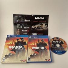 Mafia: Definitive Edition (Sony PlayStation 4, PS4) No Map/Manual/Poster