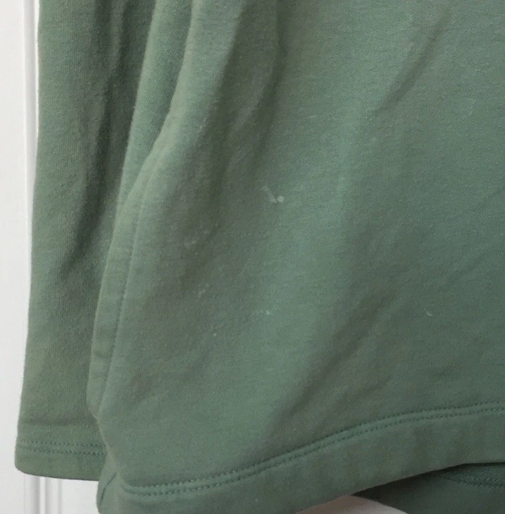 UNDERCOVER Giacca leggera con cappuccio e zip intera verde menta VS PINK Spell Out taglia M