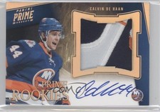 2011-12 Panini Prime /5 Calvin de Haan #137 RPA Rookie Jumbo Patch Auto RC
