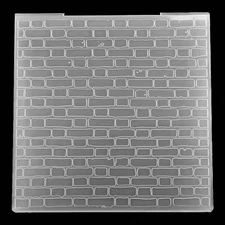 Brick Wall Plastic Embossing Folders for Card Making Scrapbooking and Other Pape