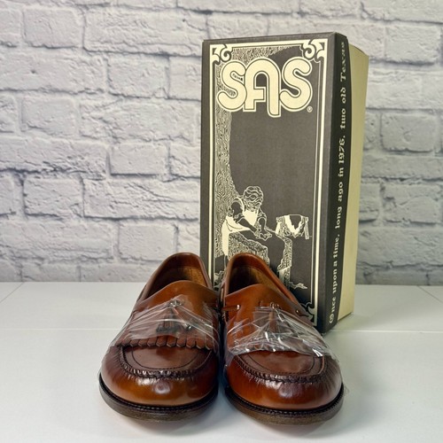 SAS Kiltie Tassel London hellbraun Größe 11,5 W neu im Karton - Bild 6 von 7