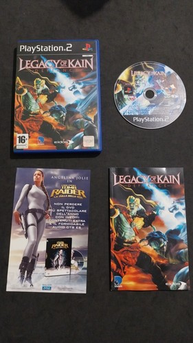 LEGACY OF KAIN DEFIANCE SONY PLAYSTATION 2 PS2 PAL ITA ESP USATO COMPLETO