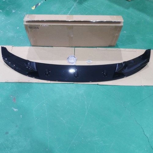 Divisor de labios de parachoques delantero para BMW Serie 5 F10 M Sport 2011-2016 negro brillante - Imagen 5 de 12