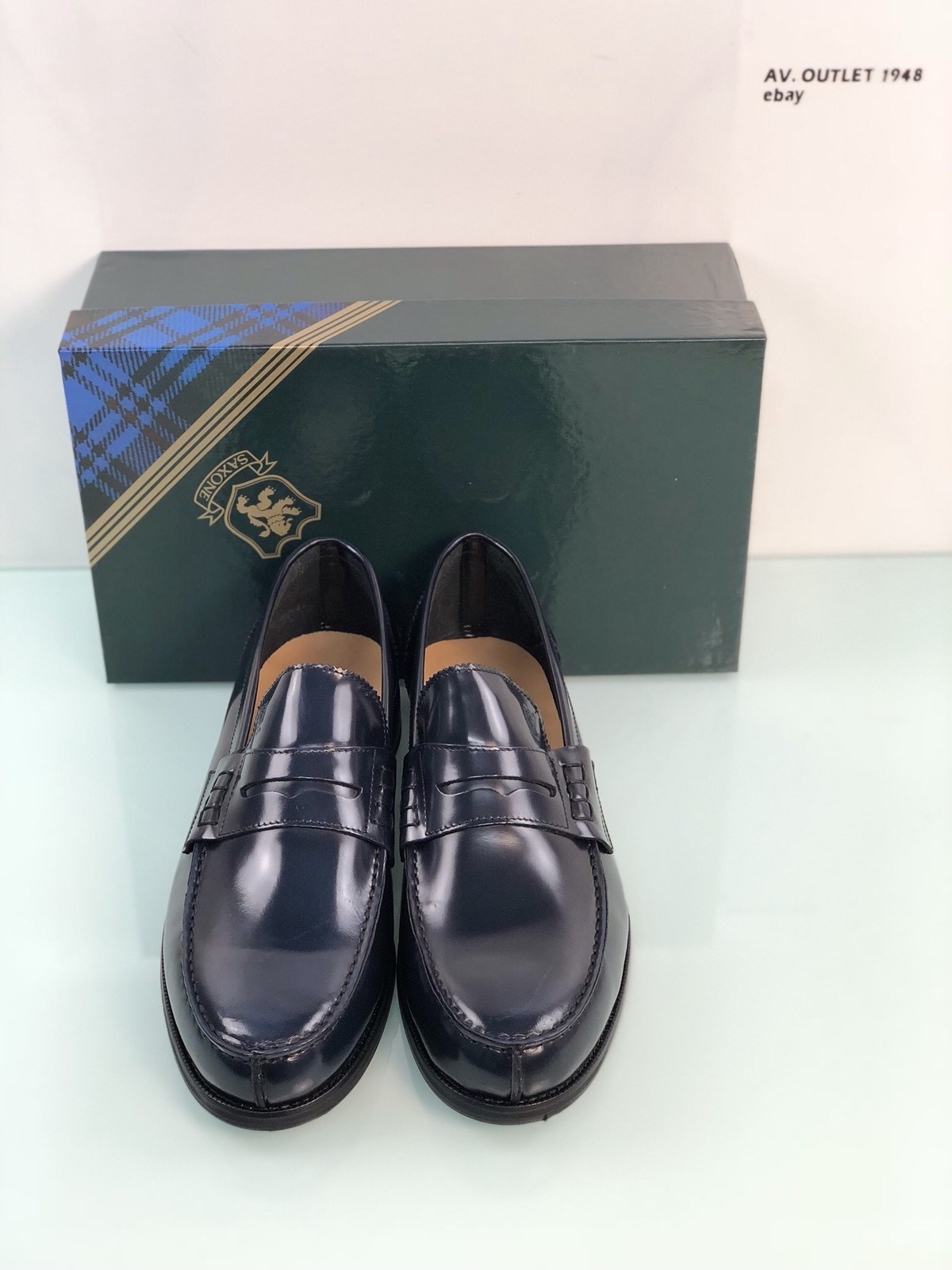 Mocassino In Pelle Pelle Pelle Abrasivata Blu Saxone Uomo R1000-36 Made In eab324 Mocassino In Pelle Pelle Pelle Abrasivata Blu Saxone Uomo R1000-36 Made In eab324