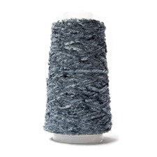 200G CONE 1.8NM 100% NYLON FEATHER YARN DARK GREY COLOUR FD521
