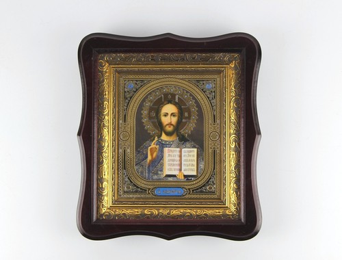 Iconos modernos de pareja de bodas, icono ortodoxo de Madre de Dios - Imagen 4 de 7